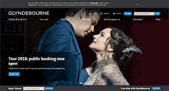 Desktop Screenshot of glyndebourne.com